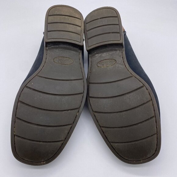 Bally Kiltie Loafer Mens 10 Italy Spectator Two Tone Leather Moc Toe Dress Shoes - Picture 12 of 14